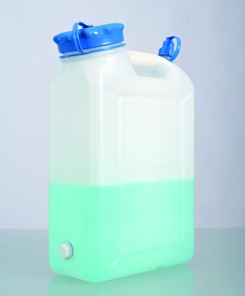 Weithalskanister, HDPE, ohne Gewindestutzen, mit Entlüftung