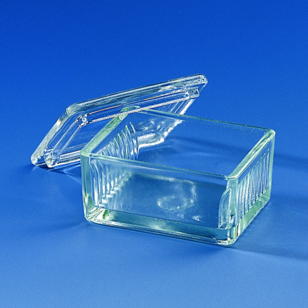 Färbetröge, Schiefferdecker, Natron-Kalk-Glas