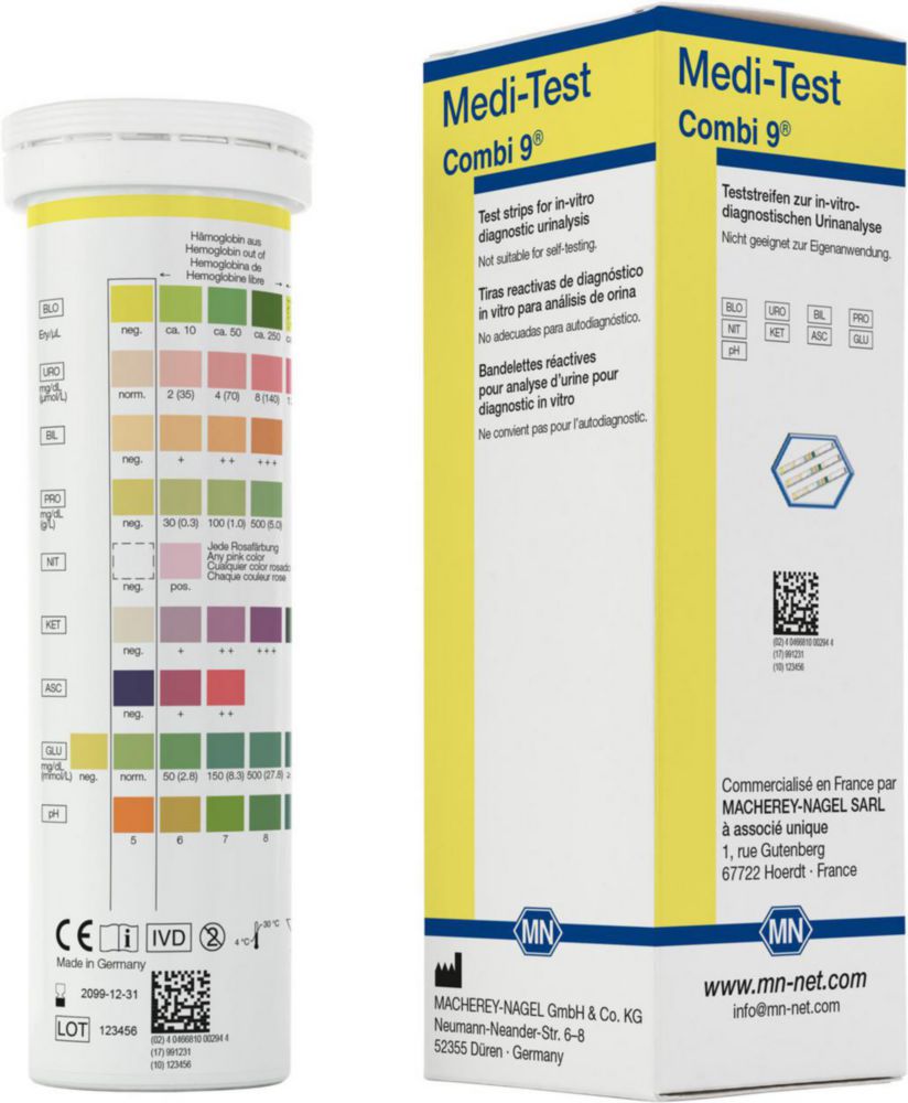 Teststreifen zur Harnanalyse MEDI-TEST Combi