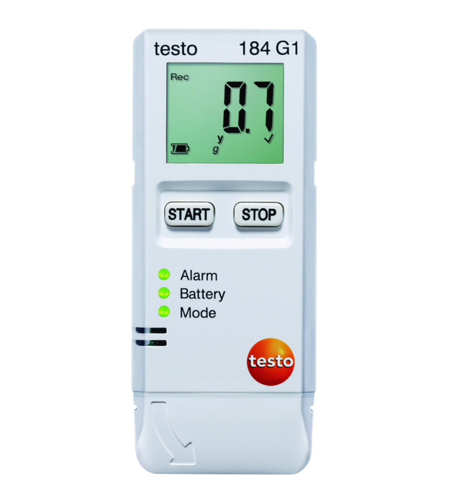 Temperatur-, Feuchte- und Erschütterungslogger testo 184 G1