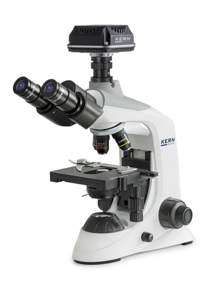 Transmitted light microscope-digital set OBE, with C-mount camera