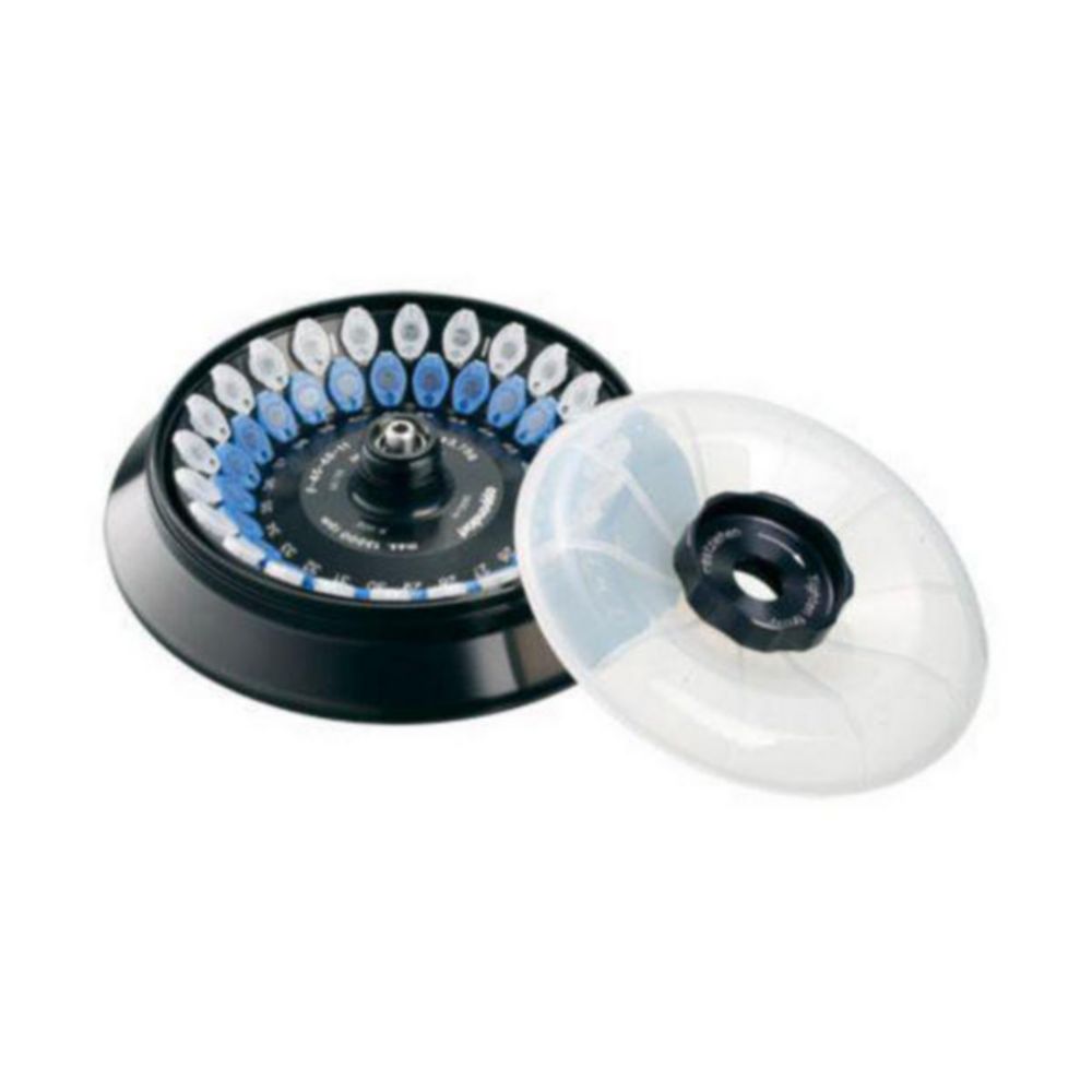Fixed angle rotors for microcentrifuges 5430/5430 R, incl. rotor lid