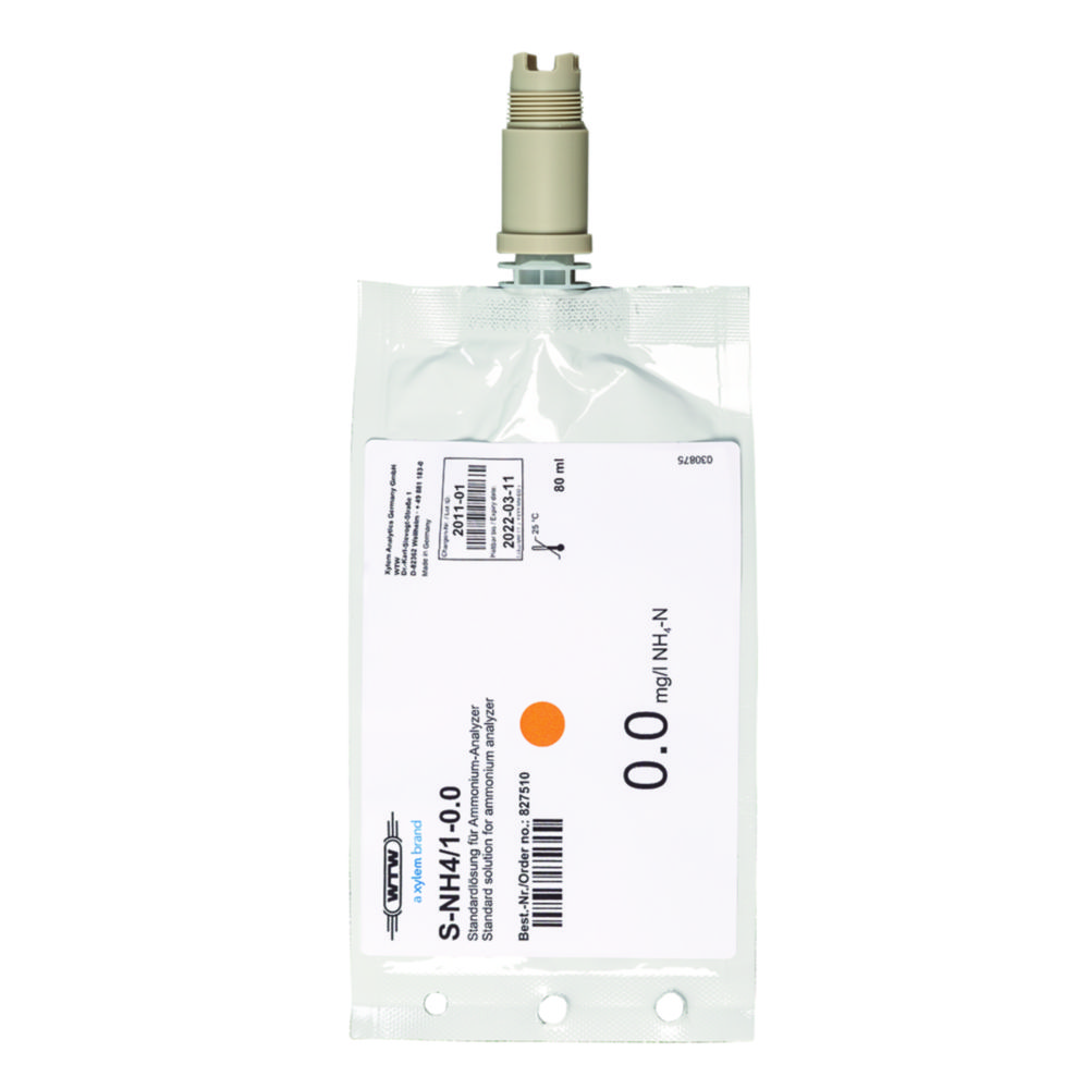 Ammonium-Kalibrierstandards (NH4-N) für Analyzer Alyza IQ NH4