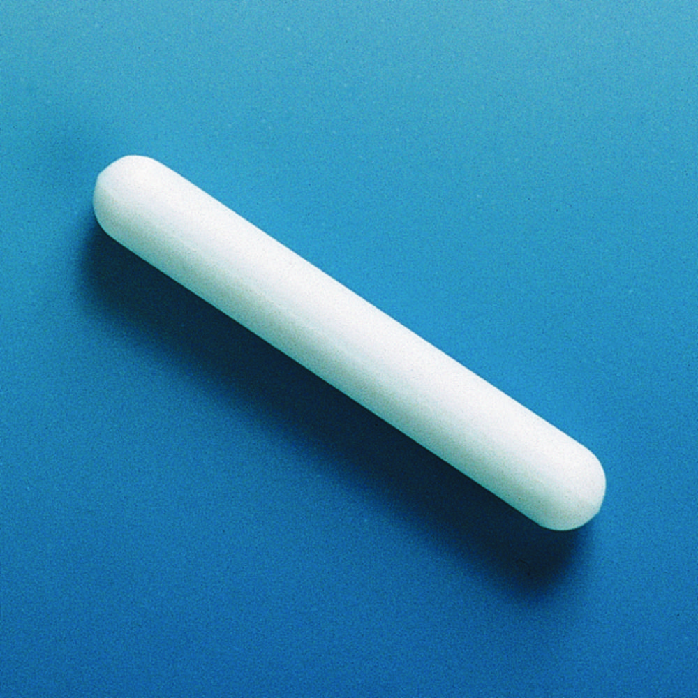 Magnetrührstäbchen, PTFE, zylindrisch