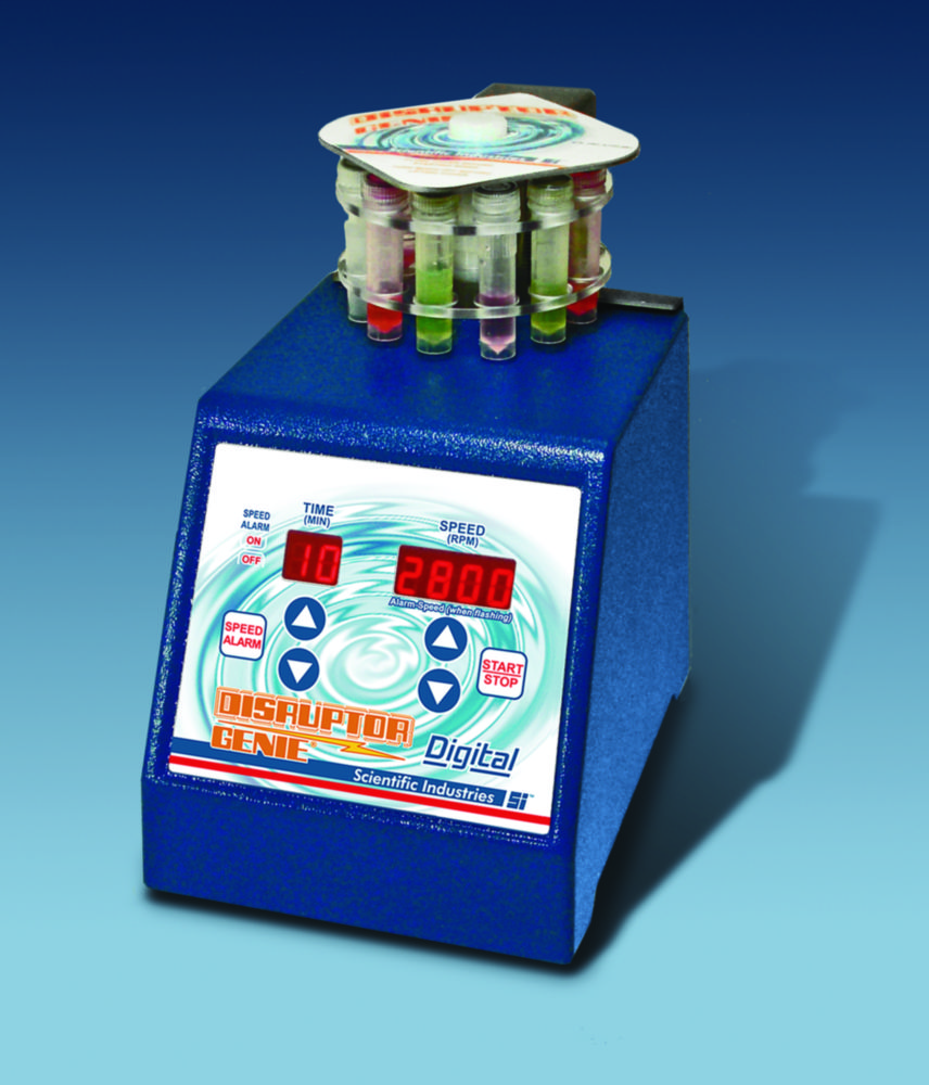 Cell disruption shakers Disruptor Genie® digital