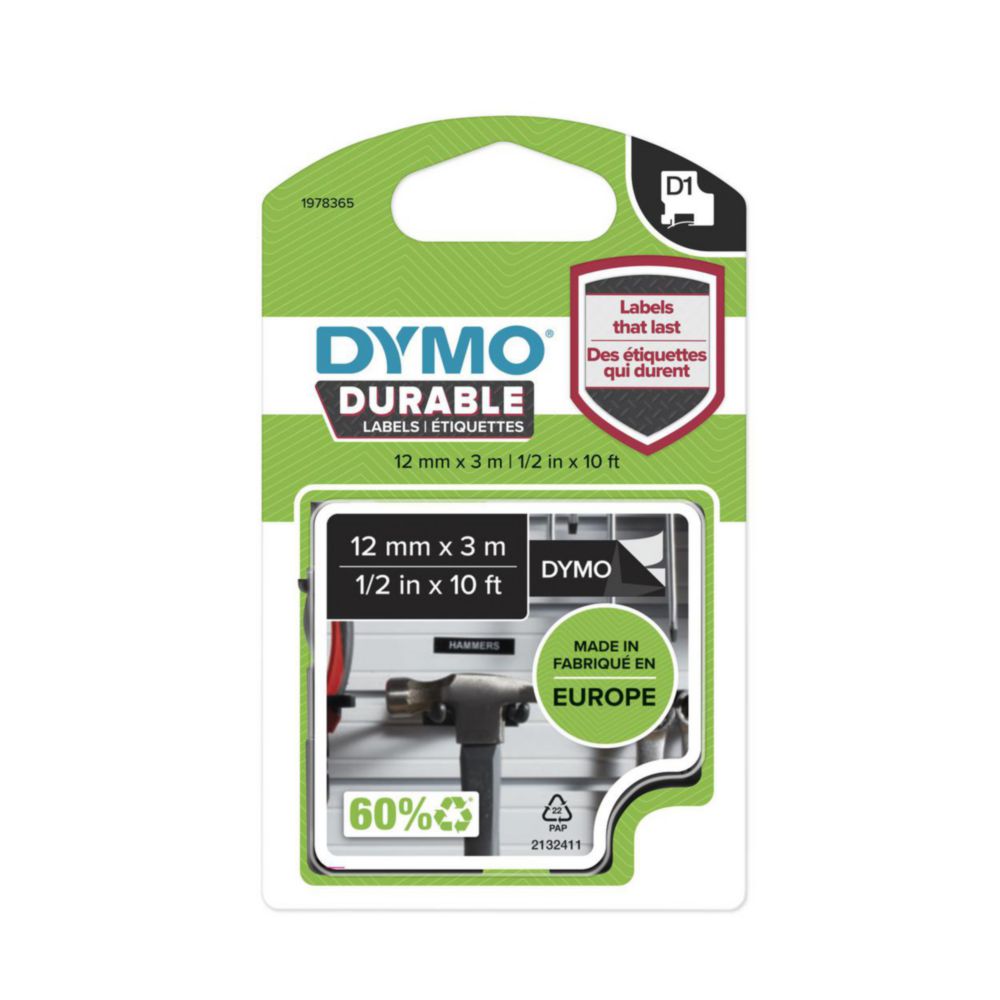 D1 High-performance label tapes for DYMO® label printers