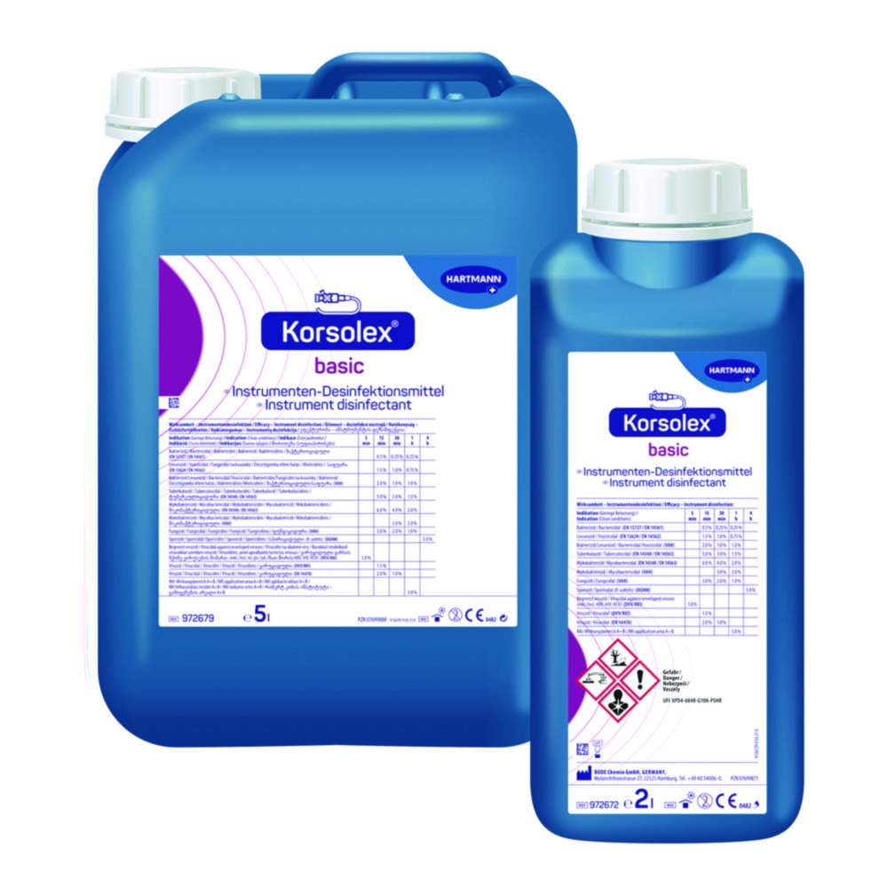 Instrumenten-Desinfektion Korsolex® basic