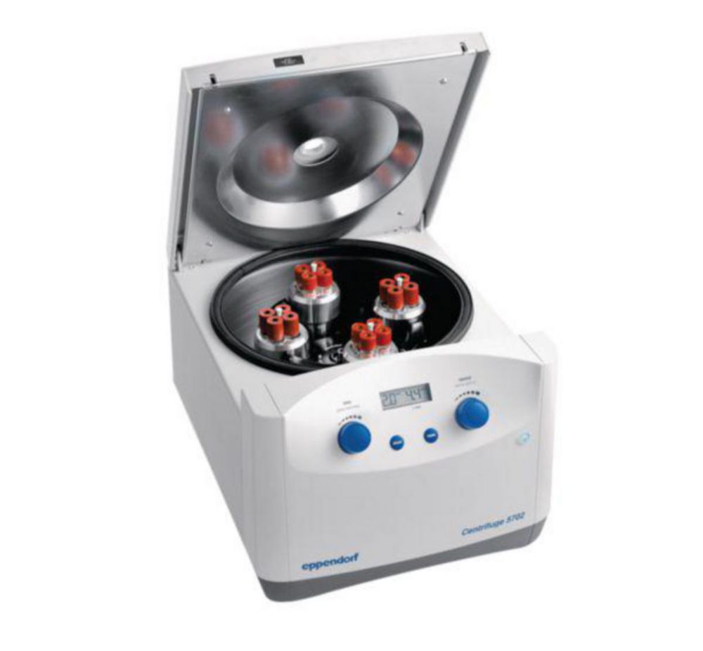 Centrifuges 5702 / 5702 R (General Lab),with rotor A-4-38 and adapter for conical tubes