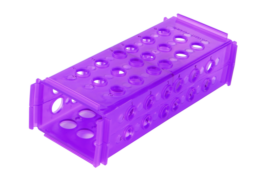Test Tube Racks, PP, clinical, 4-Way