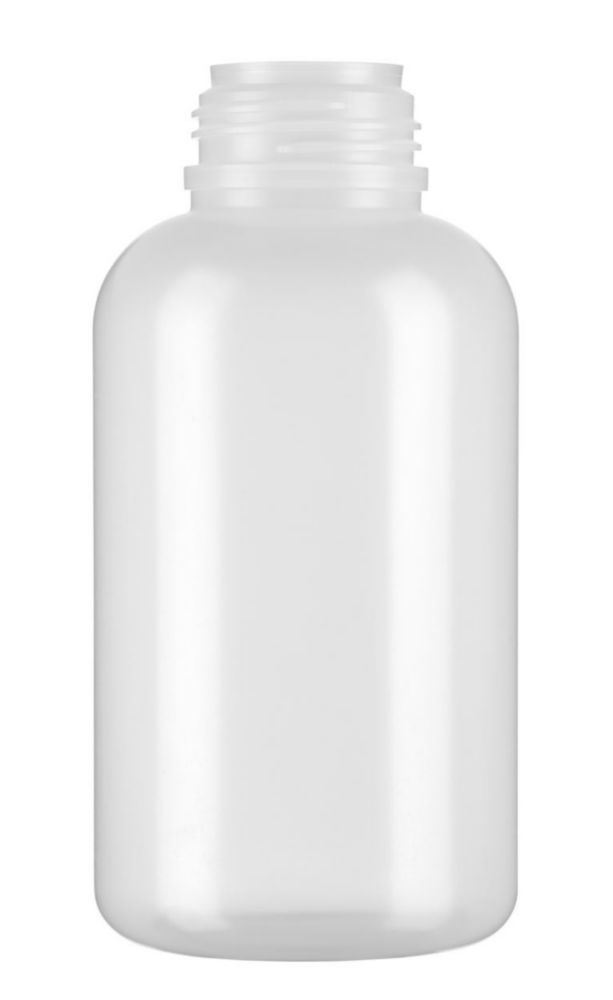 Wide-mouth bottles without closure, series 303, LDPE
