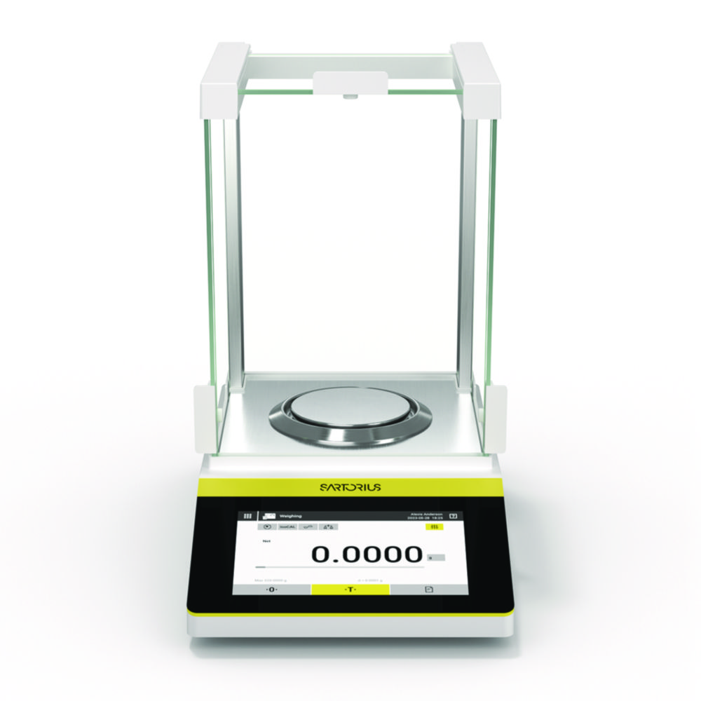 Analytical balance Quintix® Pro, with real-time level support