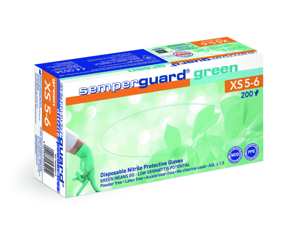 Einmalhandschuhe, Semperguard® Green, Nitril