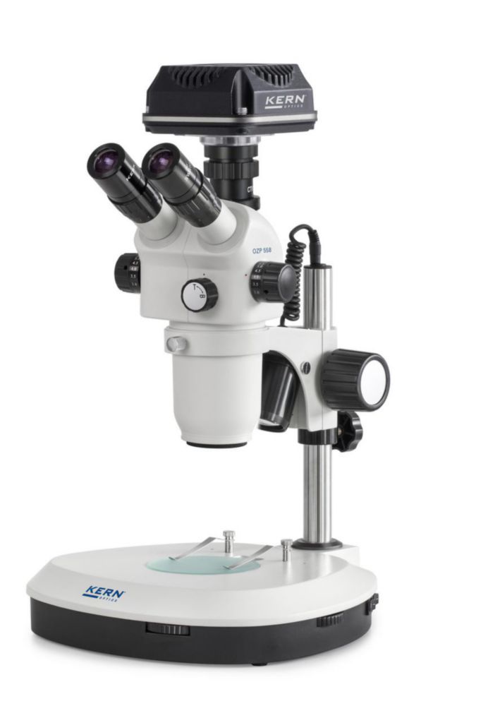 Stereo-Zoom-Mikroskop-Set OZP, mit C-Mount Kamera