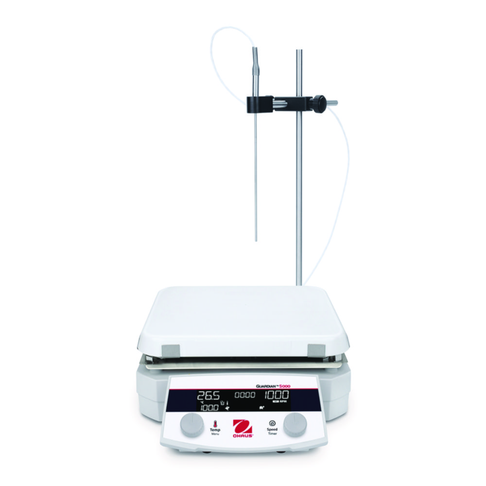 Heizplattenrührer Guardian™ 5000, mit quadratischer Deckplatte, Sets