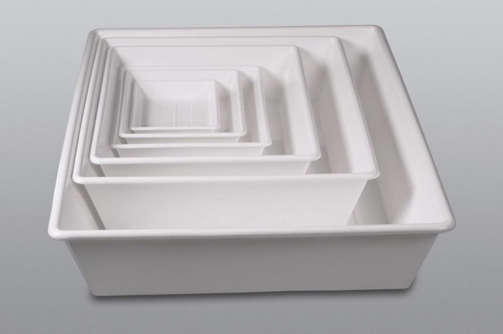 Laboratory tray LaboPlast®, set large, PP
